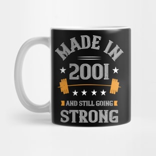 19th Birthday Gift Made In 2001 And Still Going Strong Mug